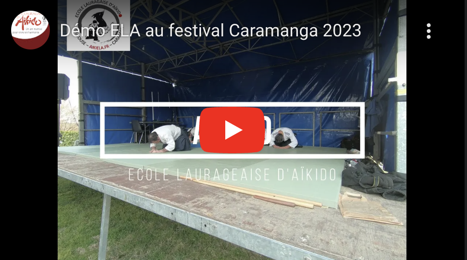 Démo ELA au festival Caramanga 2023